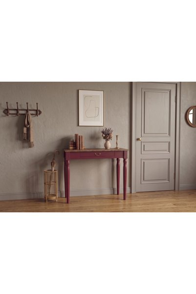 Vivense MARİNE DRESUAR, CEVİZ BORDO