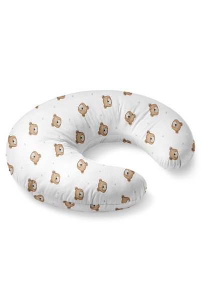 Bocioland Perna multifunctionala pentru alaptat Teddy cu husa detasabila din ...