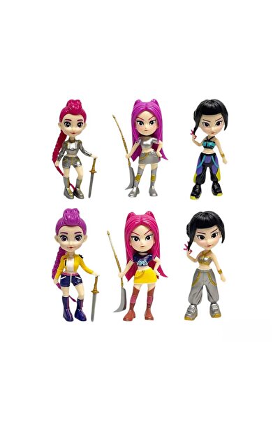 Virtual Trend Set of 6 Virtual Trend® Characters, K-POP Demon Hunters, HUNTR/...