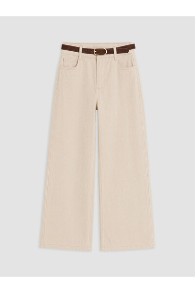 LC Waikiki Quality Pieces from Çelebi Store: Girls' Gabardine Pants and Belt