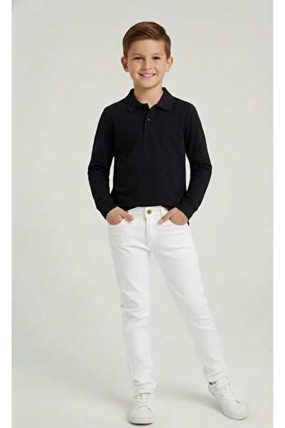 NACAR STORE Boys' April 23 October 29 Show Outfit Long Sleeve Collared T-Shir...