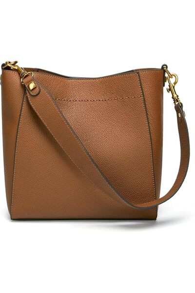 GENERAL Doris&Jacky Leather Shoulder Bag and Handbag for Women, Medium Size, ...