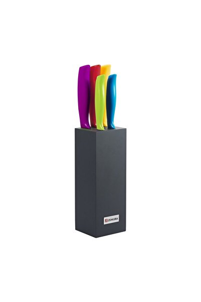 Zokura 5-knife set with holder -