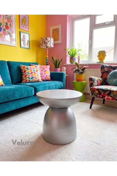 Velura Home & Living Leo Yan Sehpa - Silver