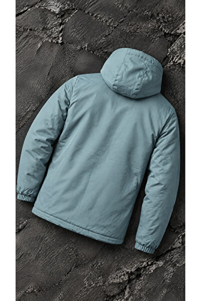 ABİLLİTA Fur-Lined Winter Waterproof and Windproof Coat Men's Jacket