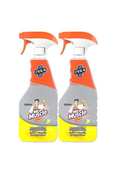 Mr. Muscle Kitchen Cleaner Spray Citrus ScentValue Pack 2 x 500 ml