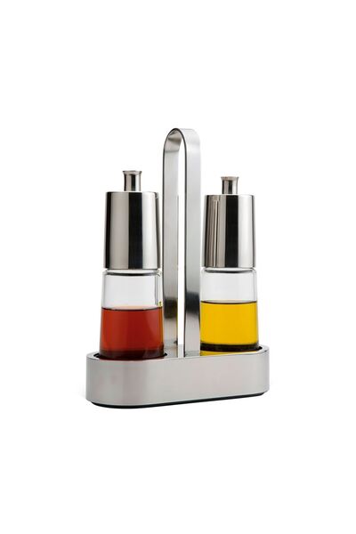 Bra 2-piece cruet set, stainless steel, "Bella" - brand