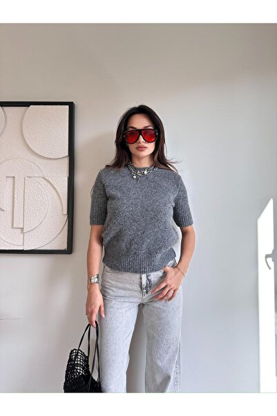 Mooi Butik Pulover LILY 8472 - Afumat