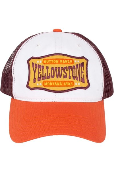 Concept One unisex-adult Yellowstone Trucker Hat, Mesh Adjustable Snapback Ba...