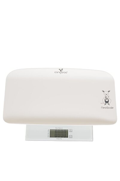 Cangaroo Електронна везна за бебета/възрастни NeoScale 2в1 Бяла, LCD екран, ф...