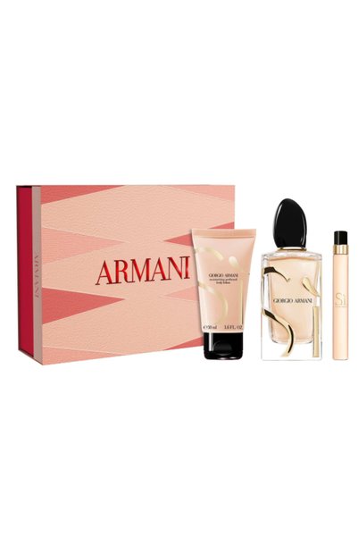 Giorgio Armani Si Edp 100 Ml + Body Lotion 50 Ml + Edp 10 Ml