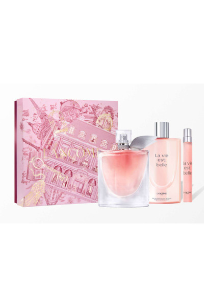 Lancome La Vie Est Belle Edp 100 Ml + Body Lotion 200 Ml + Edp 10 Ml