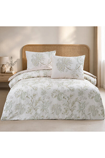 Altınbaşak Creaforce Double Duvet Cover Set Alara Sand