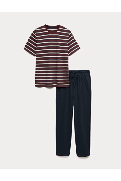 Marks & Spencer Saf Pamuklu Pijama Takımı