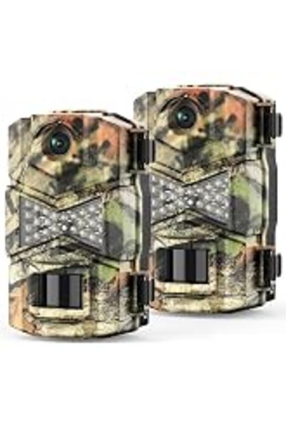 Wildlife Trail Camera PR600A 1080P Trail Camera Infrared Sensors 38pcs IR LED...