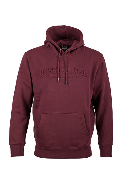 Russell Athletic A26-035-2-TW446 Ανδρικό Φούτερ με Κουκούλα Μπορντό
