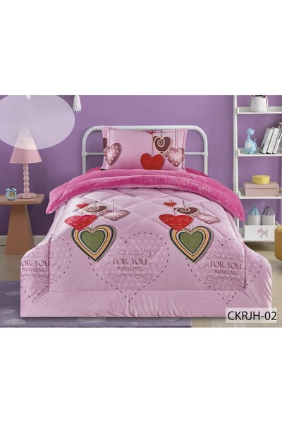 Moon Winter Baby Bedding Set Velvet and Plush Soft 3Pcs Quilted for Warm Wint...
