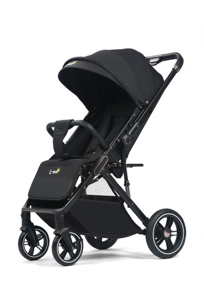 L-Sun Carucior Sport Copii, Pliere Troler, Spatar Reglabil Cu Pozitie De Somn, Husa Si Geanta