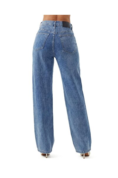 Zylioo Blugi extra-lungi de damă, cu croială dreaptă, pentru staturi înalte – Mărimea 2XL