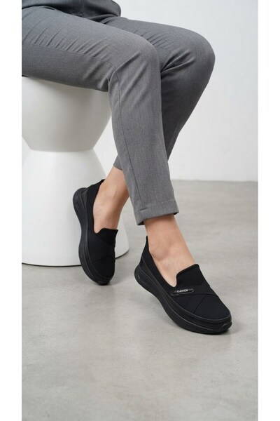 uway Women's Elastic Stretch Orthopedic Sole Daily Women's Shoes Ballet Casual Daily Shoes