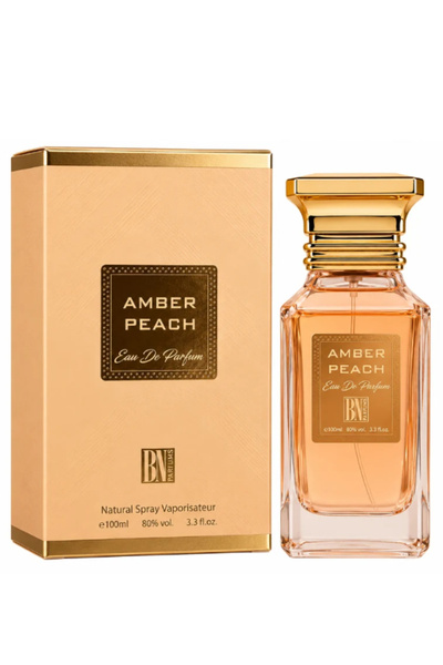 BN PARFUMS Κεχριμπαρένιο Ροδάκινο – Eau de Parfum 100 ml Unisex με μια θηλυκή...
