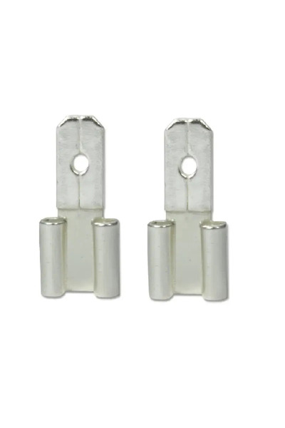 vidsel Set 2 adaptori F2 / F1 papuc plat F1 tata la F2 mama compatibil cu bat...