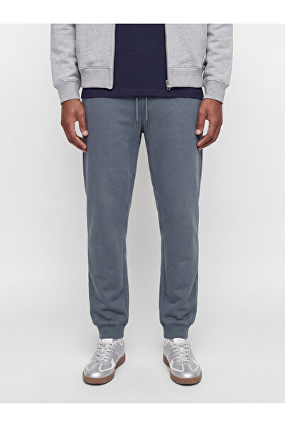 Jack & Jones Charcoal JPSTGORDON Solid Cuffed Hem Joggers