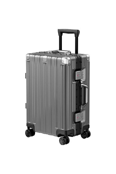 OEM Βαλίτσα τρόλεϊ, Μεσαία 67 εκ., 60 λίτρα, Χωρίς φερμουάρ, Σκελετός αλουμιν...