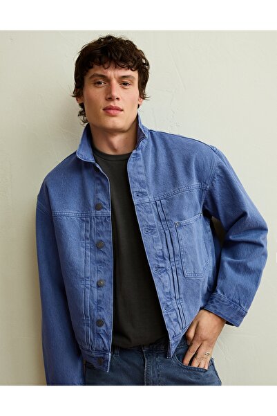 AMERICAN EAGLE AE Relaxed Fit Denim Jacket