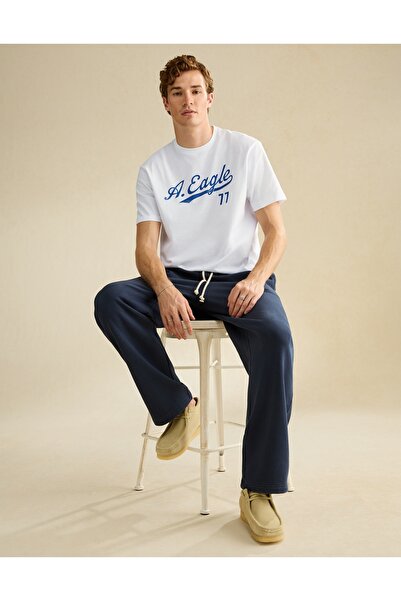 AMERICAN EAGLE AE Standard Fit Graphic Logo T-Shirt