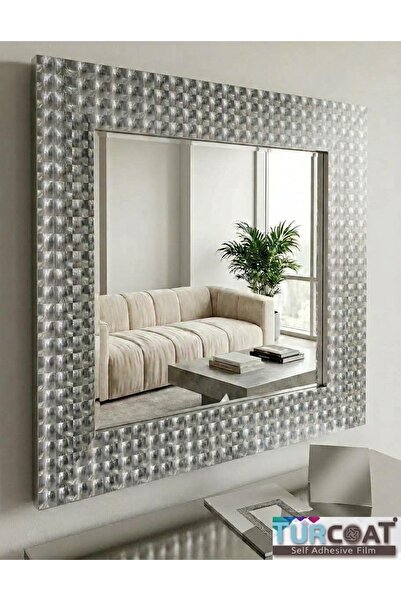 Turcoat Ayna Çerçevesi Kaplama Folyosu Hologram Üç Boyutlu 31 cm x 3 metre