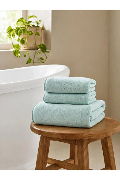 Styli Pack of 3 - PlainBath Towels, Green