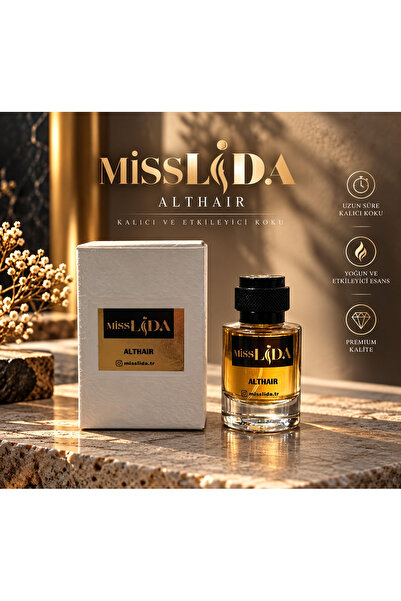 Misslida Erkek Kalıcı Althair Parfüm 50 cl