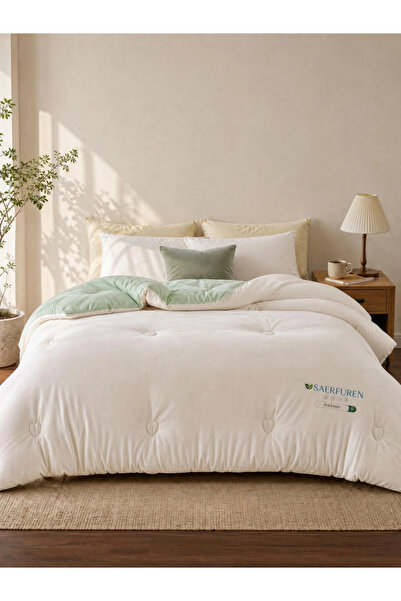 Styli 1-Piece Solid Comforter - Green, 150x200cm
