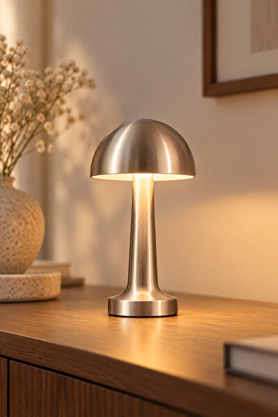 Dessa Rechargeable LED Table Lamp, Touch Control, 3 Light Tones, USB-C, 5200 ...