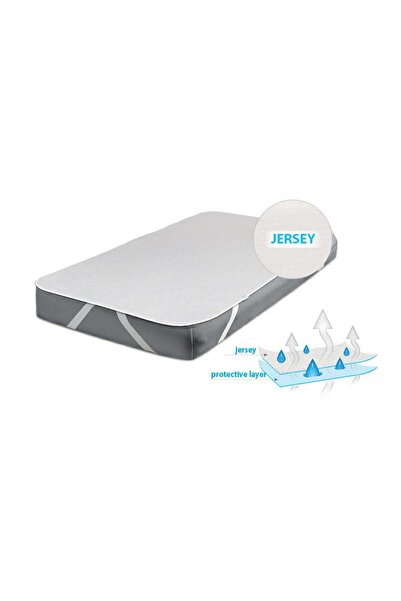 BabyMatex Protecție saltea, BabyMatex, Bumbac, 60 x 120 cm, Alb