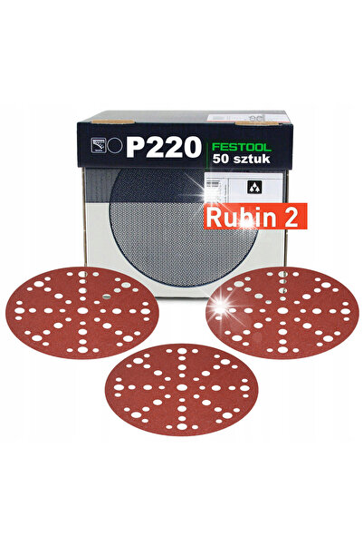 FESTOOL Discuri abrazive RUBIN D150 P220 RU/50 575193