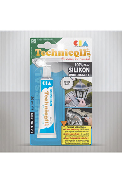 Technicqll ADEZIV SILICONIC UNIVERSAL ALB 20ML S-013