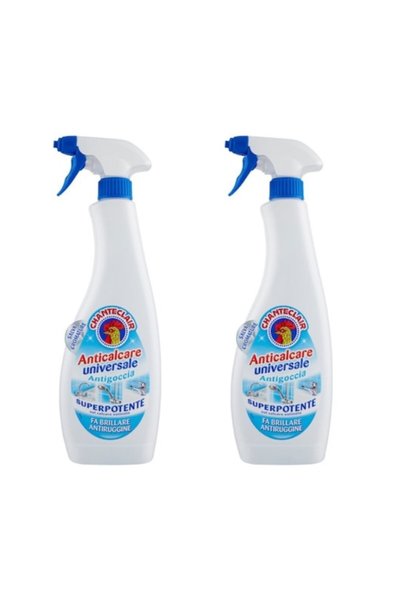 Chanteclair Pack of 2 x Universal Anti-limescale Anti-fog Solution 625 ml