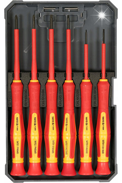 yato Set șurubelnițe de precizie VDE 6 piese YT-28283