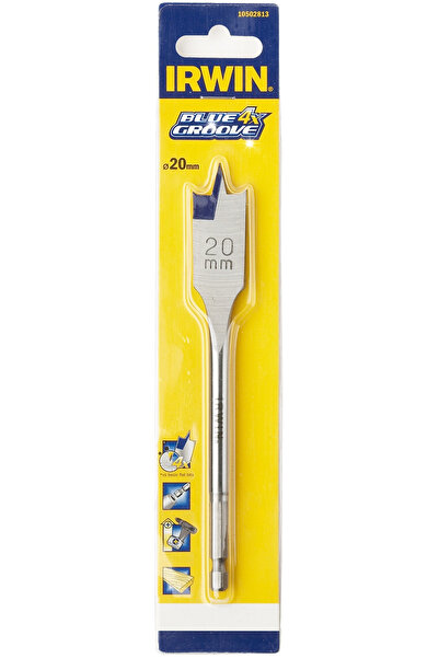 Irwin Burghiu pentru lemn, lamă de spatulă, canelură albastră, 30*152MM, 1050...