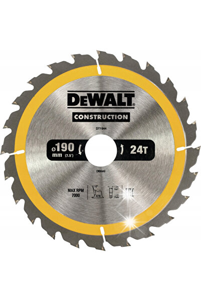 Dewalt Disc de ferăstrău pentru lemn 190/30MM 24Z DT1944