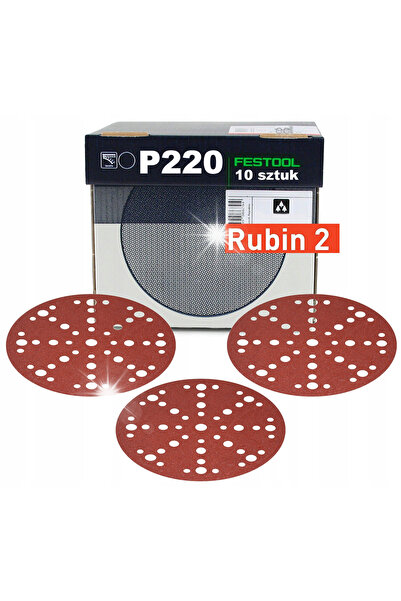 FESTOOL Discuri abrazive RUBIN D150 P220 RU/10 575185
