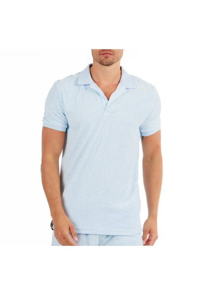 Bain De Mer MEN'S JACQUARD PARIS POLO