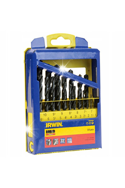 Irwin SET COMPLET DE BROȘE METALICE PENTRU BURGHIU 1-10MM 10502500