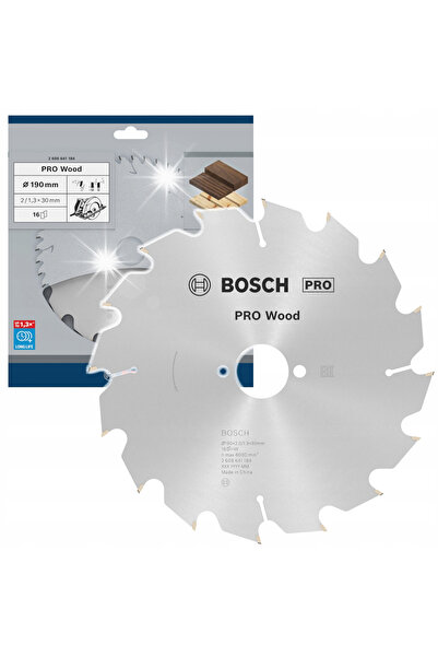 Bosch PILARSKA OPTILINE DISC DE LEMN 190x30 Z16