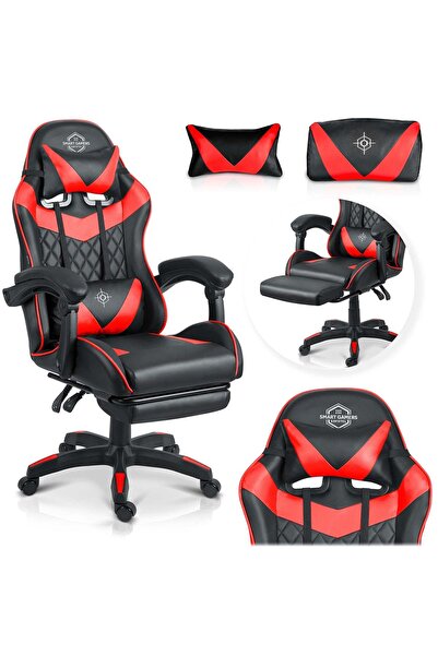 SOFOTEL Scaun de gaming Draknor II negru și roșu