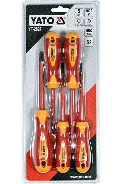 yato SET DE ȘURUBELNIȚE IZOLATE 5 BUCĂȚI YT-2827