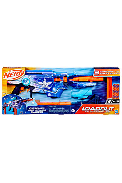 Nerf Blaster cu 48 de proiectile din spumă, Loadout, Galactic Comander, G1580
