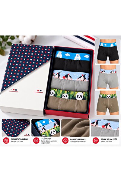 TREND TM ÇOCUK ERKEK BOXER